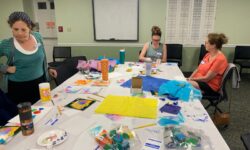 Adult craft night at the MPL