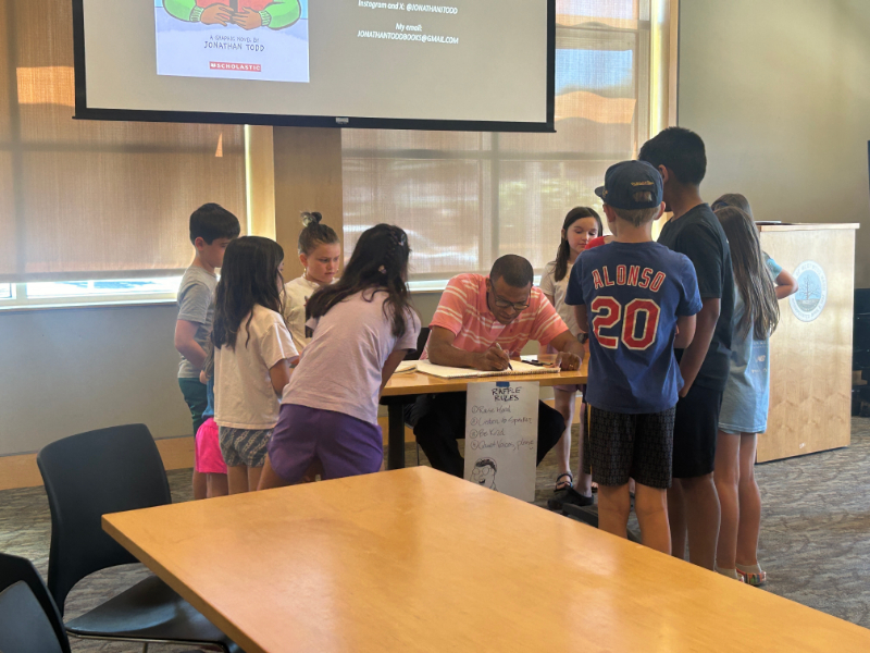 Creating comics at WPL