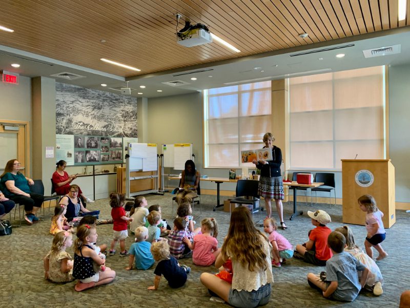 A special story-time at WPL
