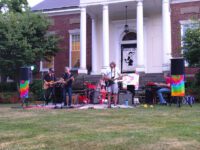 Eddy’s Shoe rocks Dover town green