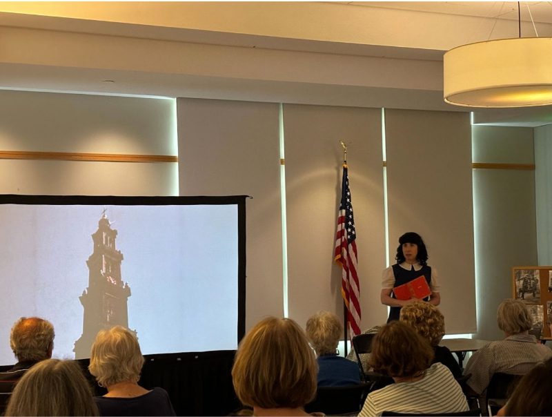 Sheryl Faye honors Anne Frank