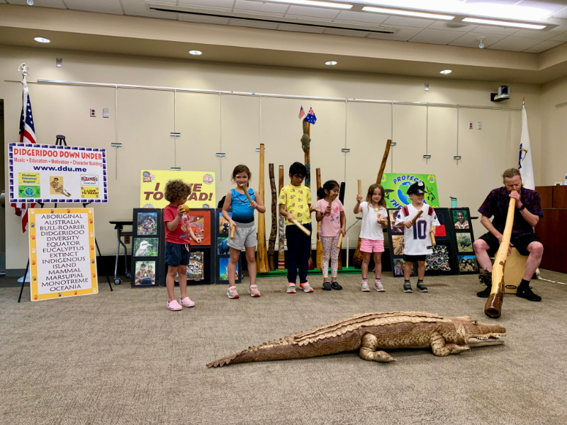 Didgeridoos delight at WPL