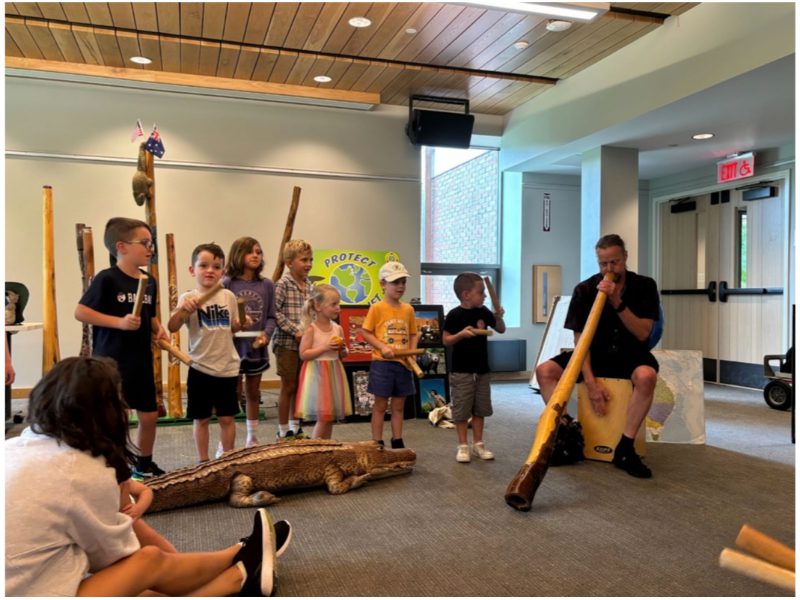Aussie adventures at the Sherborn Library