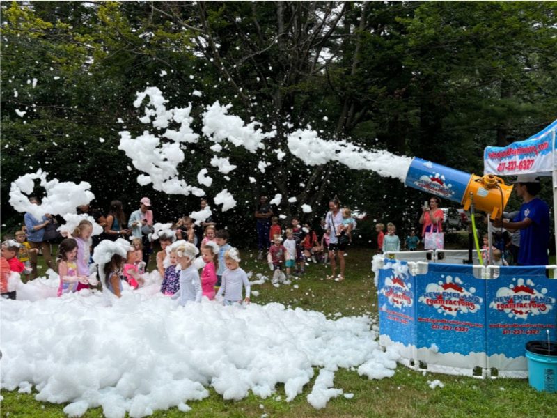 Foam filled afternoon at the DTL