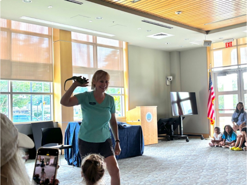 Little ones learn about endangered species