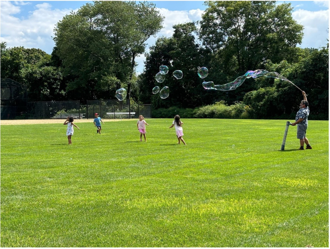 Westwood Library hosts bubble extravaganza 