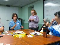 Creating felt birds with Bri