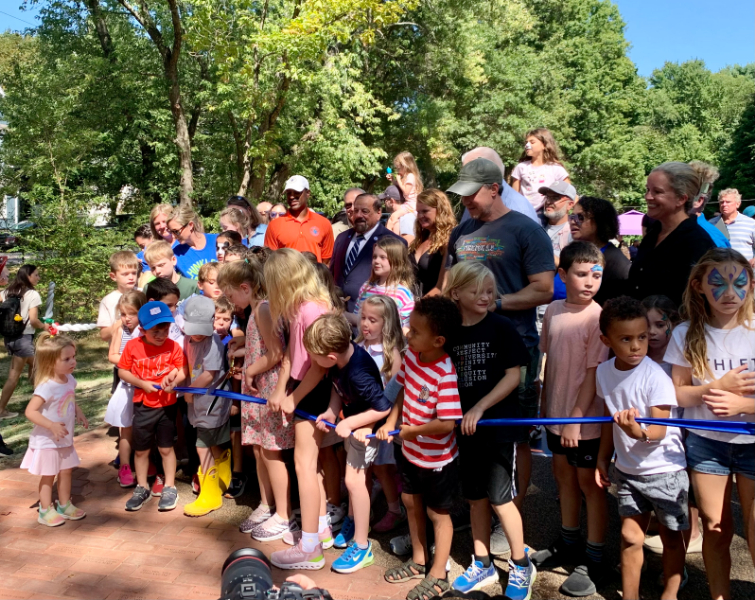 Grand opening of Hinkley Playground