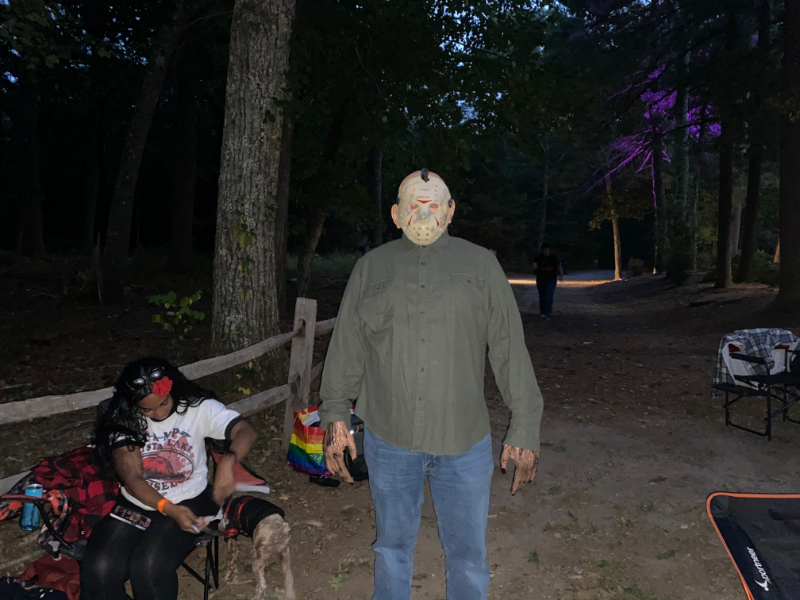 Jason Voorhees visits Rocky Woods