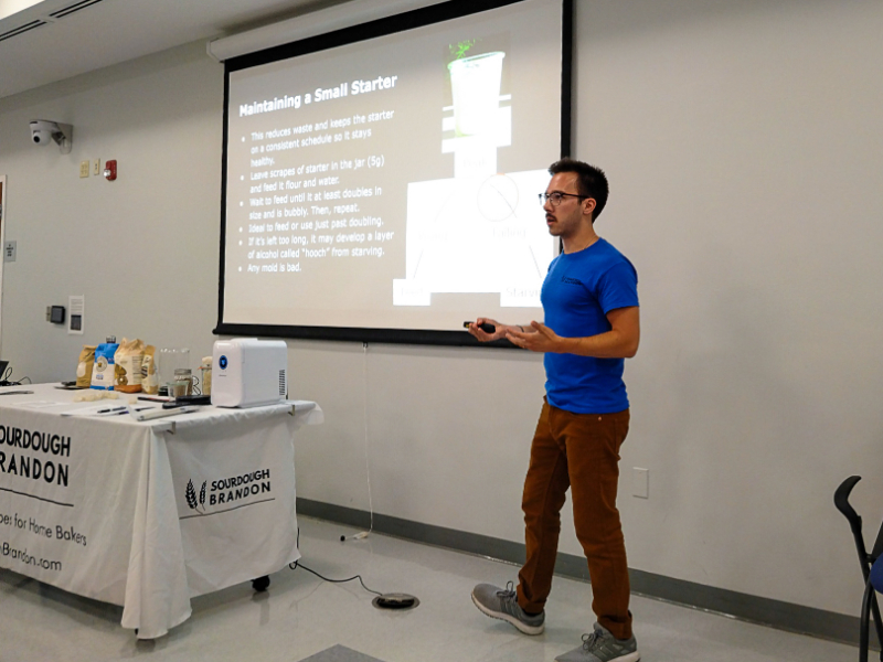 “Sourdough Starter Workshop” at the branch