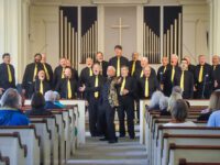 Barbershop entertainment at United Church