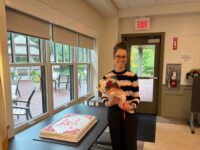 Seniors celebrate Robin Lampert