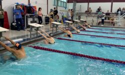 Walpole swimming reaches for sectionals