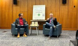 Dr. Caplan discusses recent book at NFPL