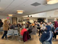 Seniors enjoy a Movie Matinee at the COA