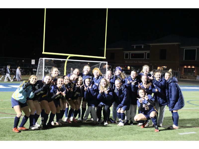 Girls’ soccer triumphs round two
