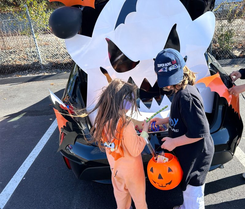 Successful sensory friendly trunk or treat
