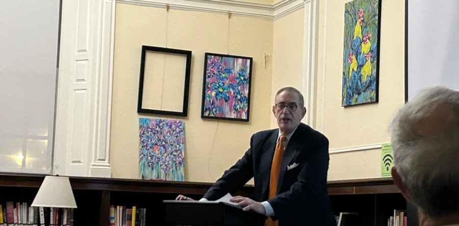 Justice Curran discusses Salem Witch Trials