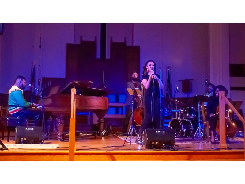 Paul McGee Trio play at Christ Church