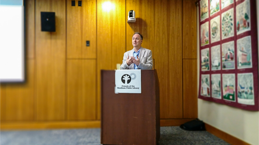 Pulitzer Prize-Winning author visits NFPL