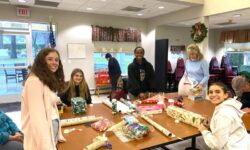 Girl Scouts help seniors this season