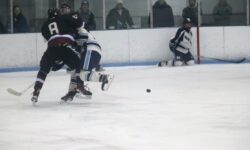 Boys’ hockey battles Medfield