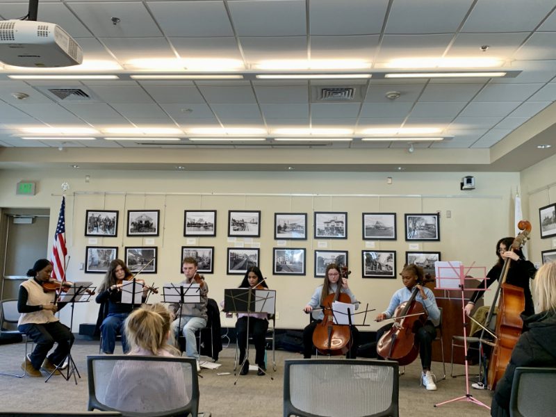 Tri-M Music Honor Society plays at WPL