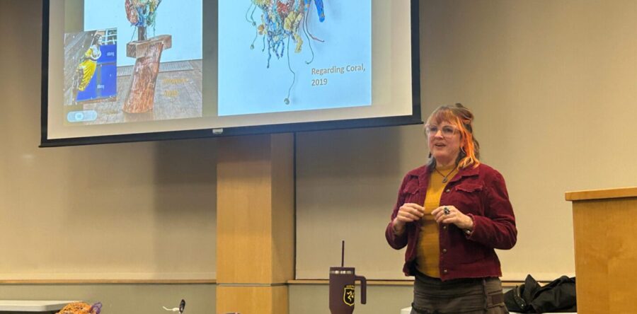 Discussing art as activism at WPL