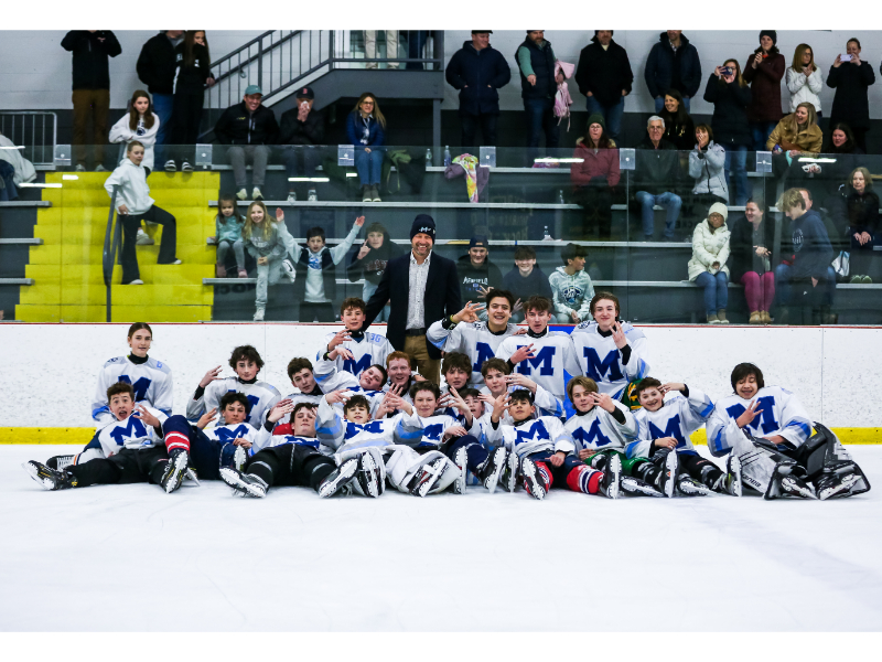 Historic Three-Peat for Medfield hockey