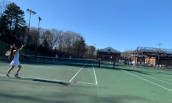 Walpole and Needham battle in girls’ tennis