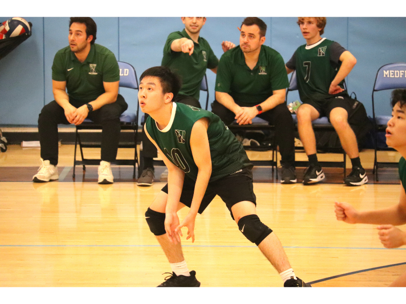 Boys’ volleyball fights hard versus Medfield