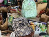 Medfield Village Cleaners runs school supply drive