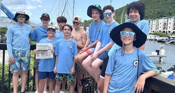 Troop 89 visits the Virgin Islands