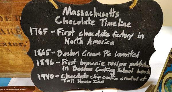 History of Chocolate in Massachusetts