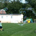 Vinny the Bubble Guy comes to Westwood