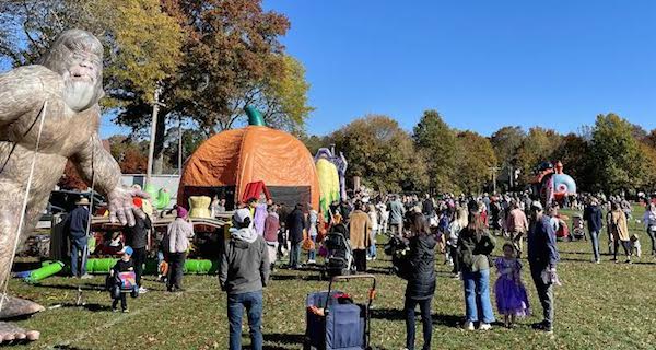 Halloween comes early in Downtown Walpole