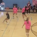 Warriors win at Dig Pink