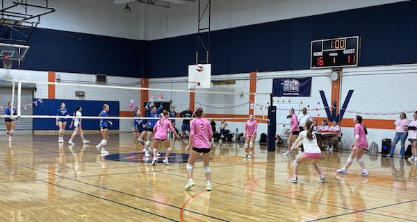 Timberwolves spike Mustangs and cancer