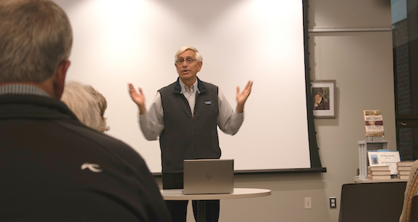 Puleo discusses Charles Sumner at Sherborn Library