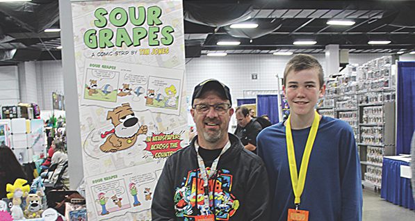 Jones to represent NCS at RI ComicCon