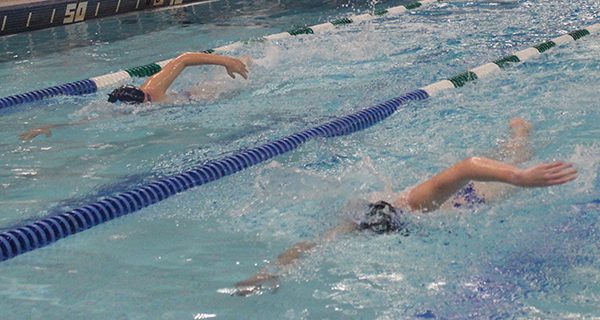 Raiders win first swim meet