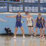 Varsity Girls’ basketball takes on Medfield