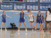 Varsity Girls’ basketball takes on Medfield