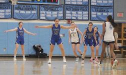 Varsity Girls’ basketball takes on Medfield