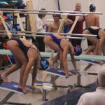 Raiders win first swim meet