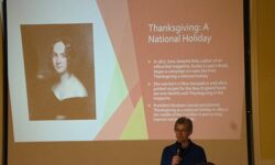 Clara Silverstein discusses first Thanksgiving