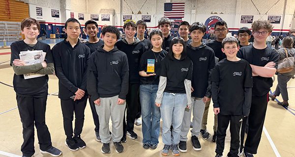 Triumph for Needham High Robotics
