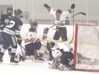 Eventful senior night for Raiders’ girls’ hockey