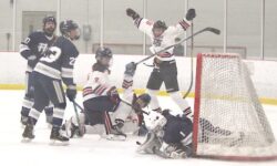 Eventful senior night for Raiders’ girls’ hockey