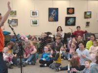 Evan Haller brings music day to the WPL